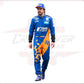 2019 Fernando Alonso McLaren F1 Racing Suit CROSSOVER RACEWEARS