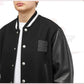 Givenchy Mix Material Varsity Jacket Black