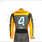 2022 Lando Norris McLaren F1 Race Suit CROSSOVER RACEWEARS