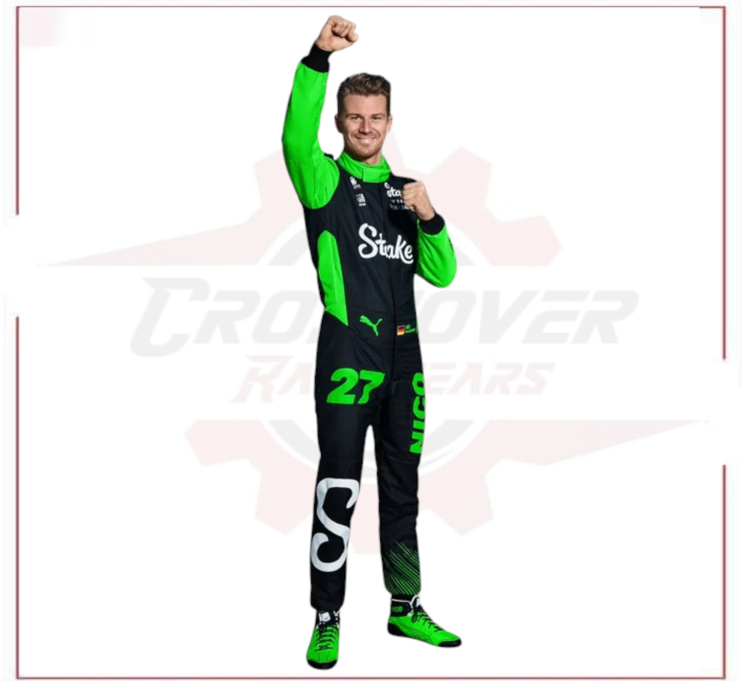 New 2025 KICK Sauber Nico Hulkenberg F1 Race Suit
