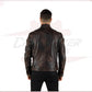 Avatar - Biker Men's Genuine Dark Brown Leather CROSSOVER RACEWEARS