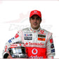 2007 Fernando Alonso McLaren F1 Embroidered Racing Suit CROSSOVER RACEWEARS