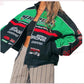 New Speed Motor Green racing f1 jacket