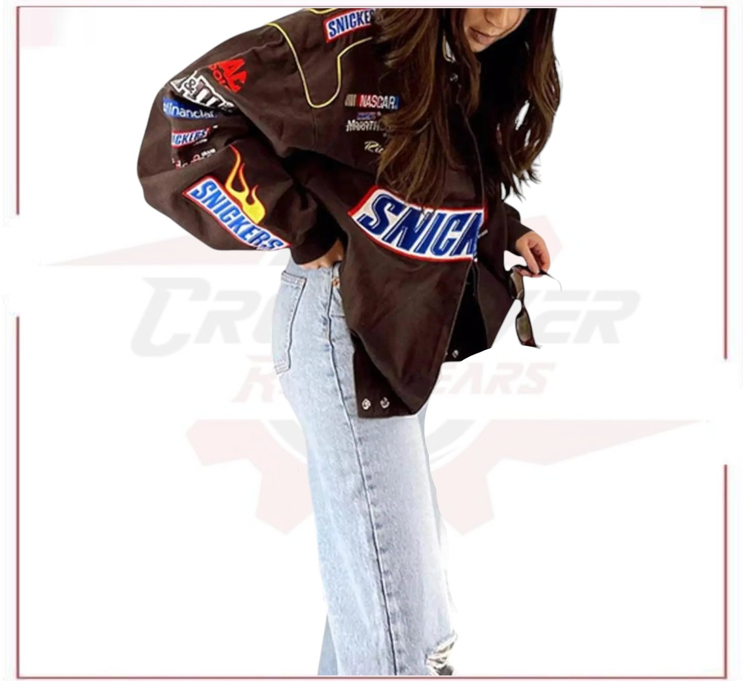 Snickers Windbreaker Racing Jacket