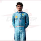 2024 Charles Leclerc Scuderia Ferrari HP Miami Grand Prix F1 Race Suit - CROSSOVER RACEWEARS 