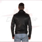 Perfect - Men's Perfecto in Genuine Black Leather CROSSOVER RACEWEARS