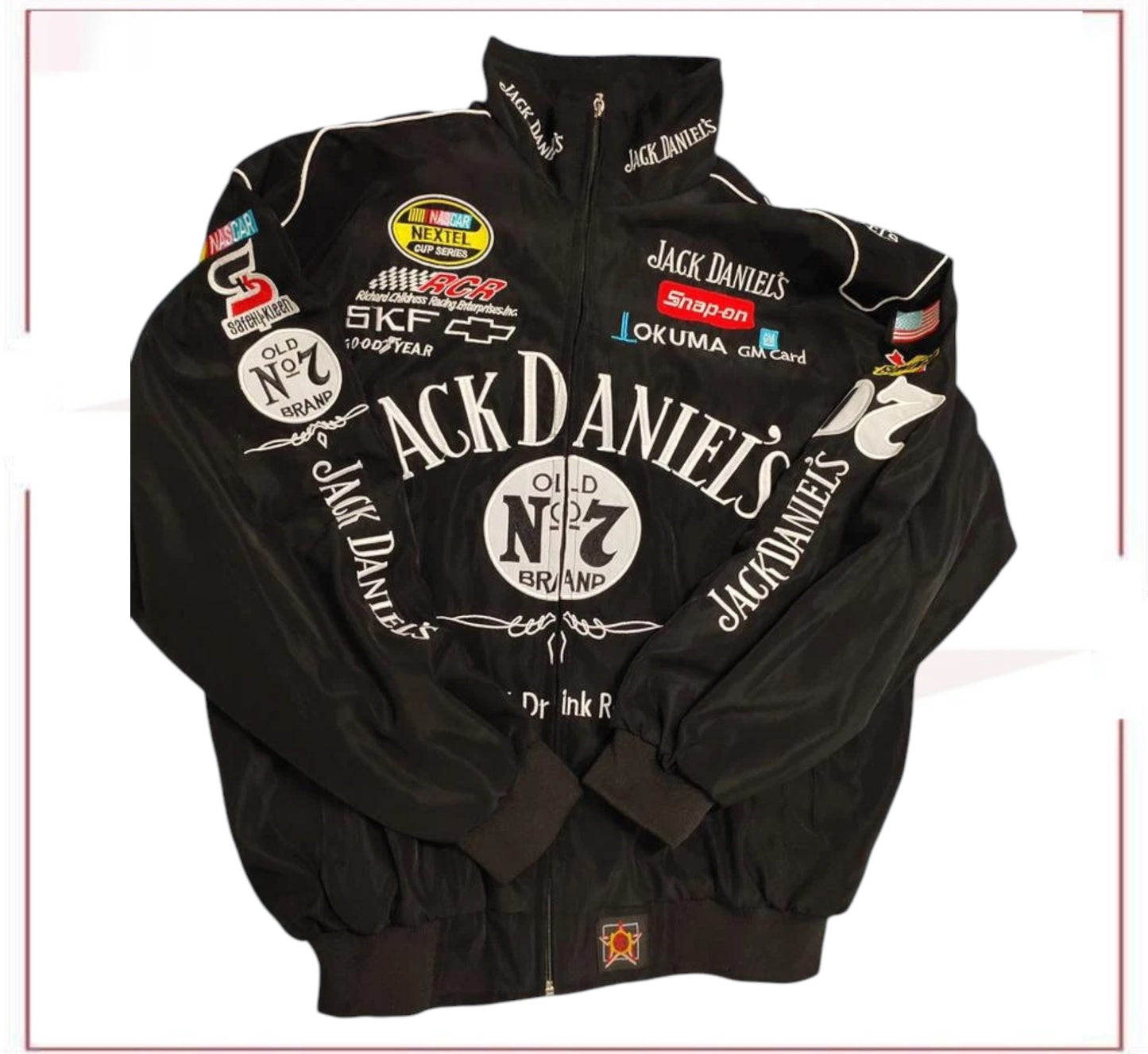 Jack Daniel's Vintage Racing Jacket F1 Bomber Jacket