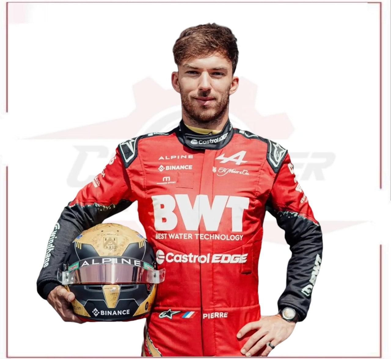 2024 New Esteban Ocon bwt F1 Race Suit CROSSOVER RACEWEARS