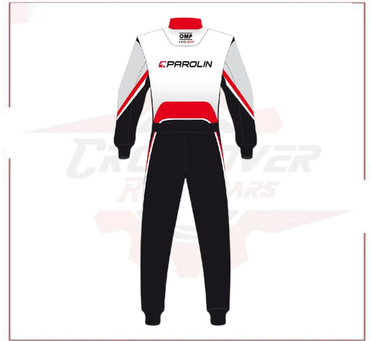 NEW PAROLIN MOTORSPORT OMP DRIVER KARING SUIT CROSSOVER RACEWEARS