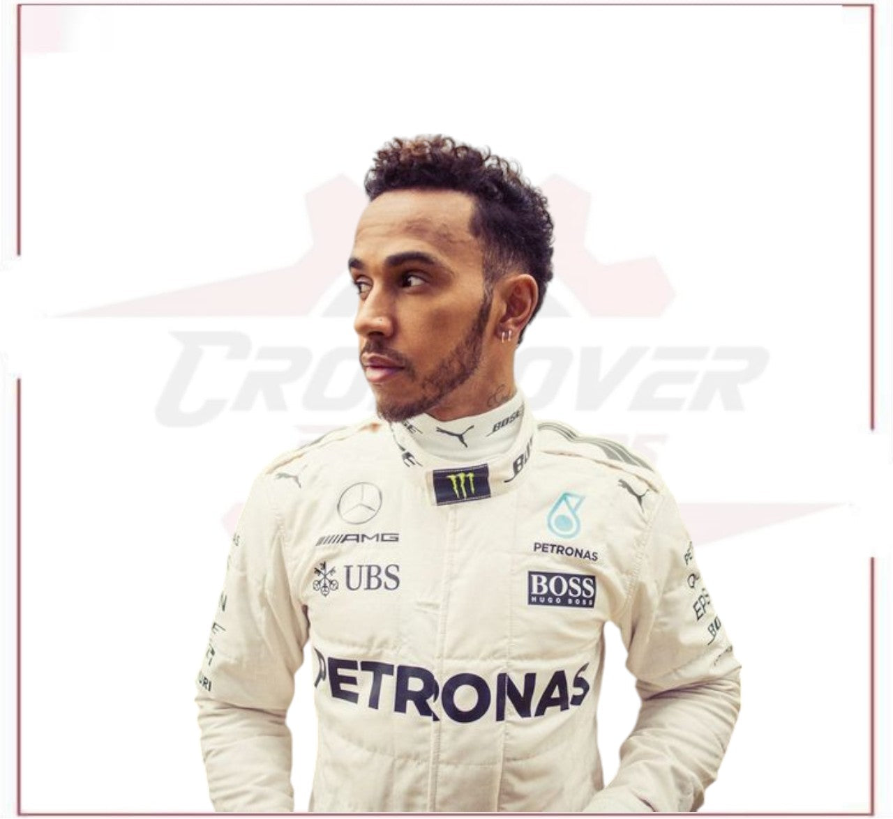 2017 Lewis Hamilton Mercedes-Benz F1 Racing Suit CROSSOVER RACEWEARS