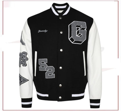 Givenchy Varsity Jacket Black And White