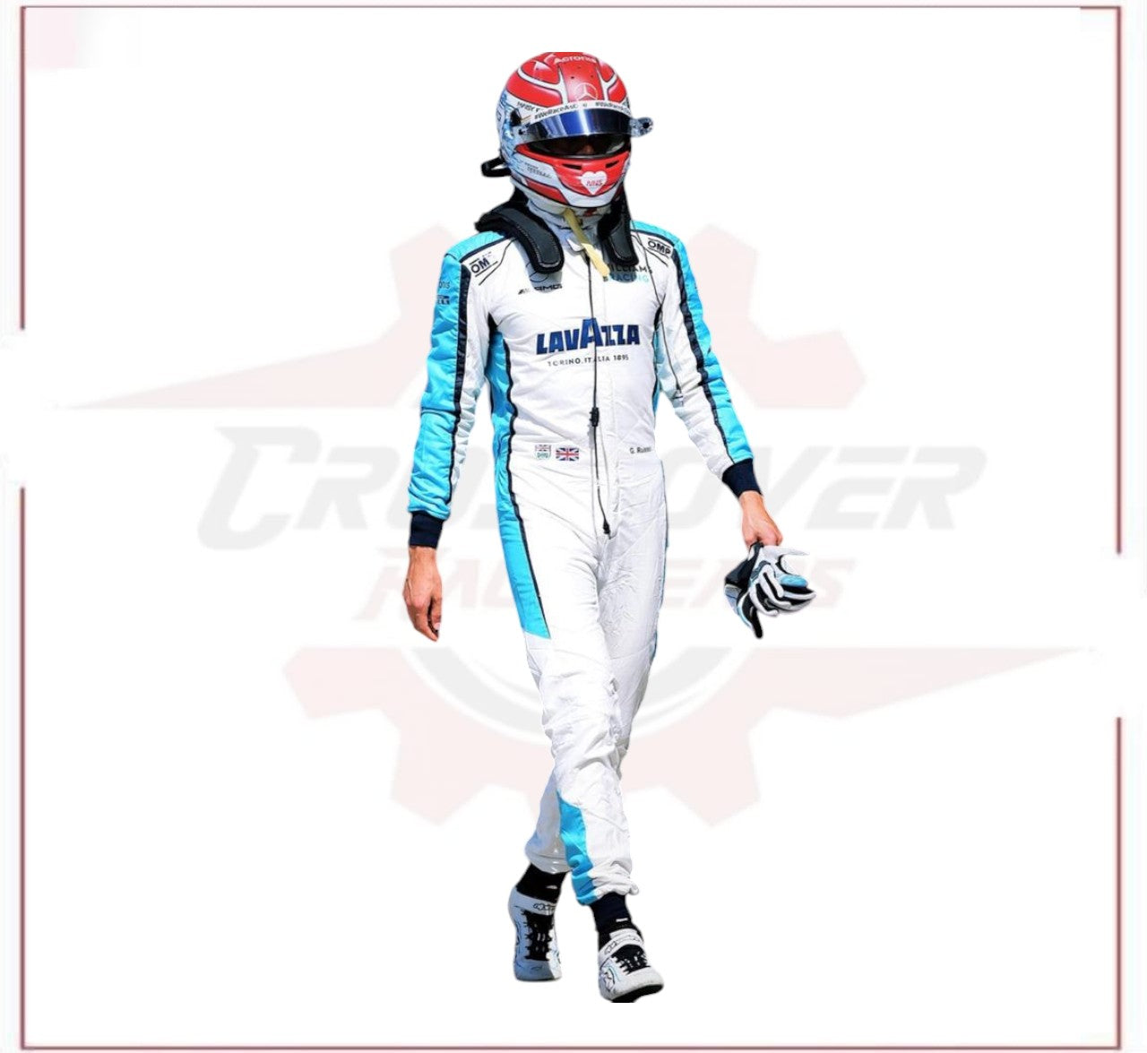 2020 George Russell Williams F1 Racing Race Suit CROSSOVER RACEWEARS