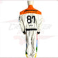NEW MCLAREN SILVERSTONE OSCAR PIASTRI 2023 F1 TEAM RACE SUIT CROSSOVER RACEWEARS