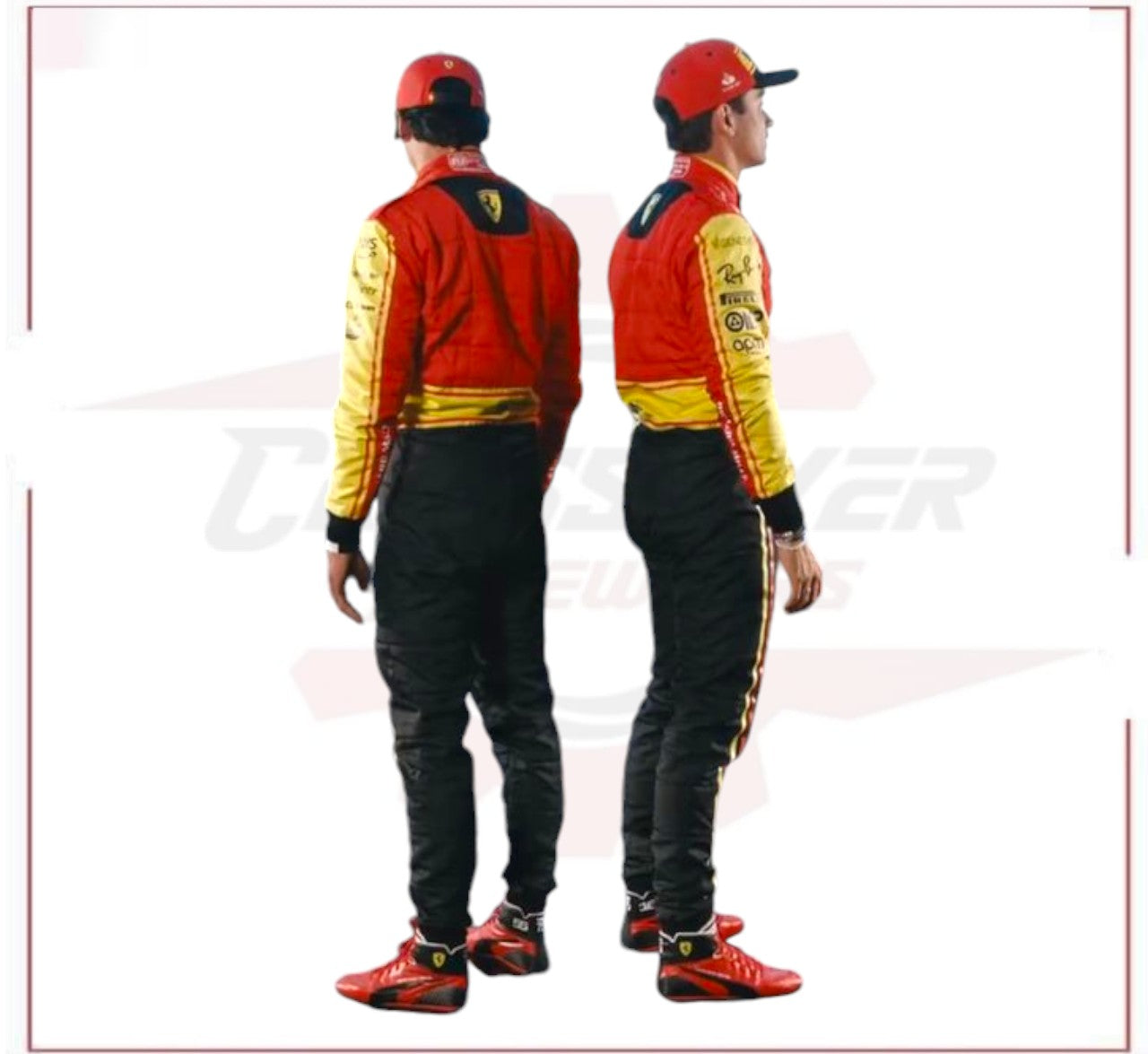 2023 Scuderia Ferrari F1 Race Suit Monza GP Special Edition - CROSSOVER RACEWEARS 