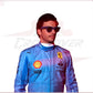 New 2024 Carlos Sainz jr Miami Grand Prix Scuderia Ferrari F1 Team Racing Suit - CROSSOVER RACEWEARS 
