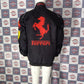 Ferrari F1 Racing Vintage Black Jacket
