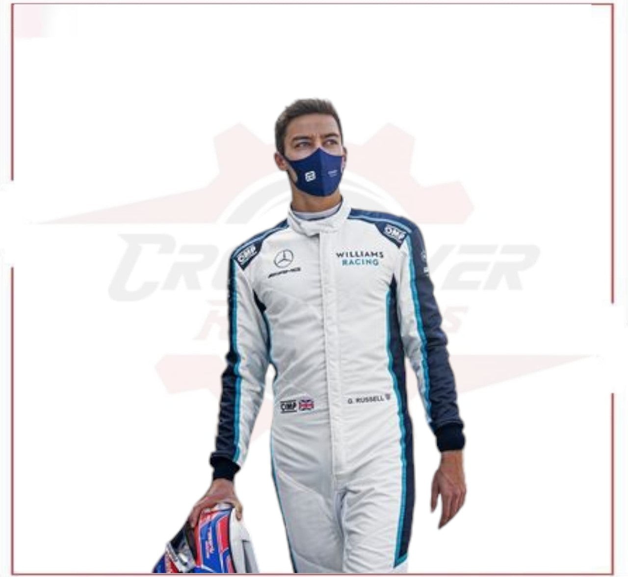2020 George Russell Williams Racing F1 Race Suit CROSSOVER RACEWEARS