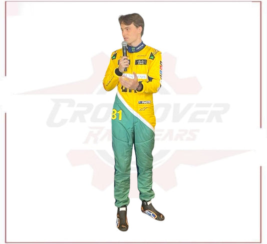 2024 New McLaren Oscar Piastri F1 Team Race Suit CROSSOVER RACEWEARS