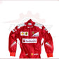2014 Fernando Alonso Ferrari F1 Embroidered Racing Suit CROSSOVER RACEWEARS