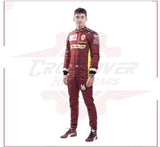 2020 Charles Leclerc Ferrari 1000 GP F1 Racing Suit - CROSSOVER RACEWEARS 