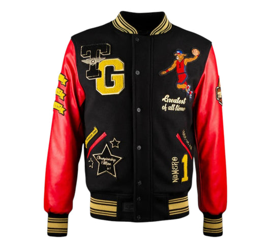 TOP GUN® "THE NEW GOAT" VARSITY JACKET