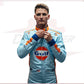2023 Logan Sargeant Gulf F1 Race Suit Singapore GP