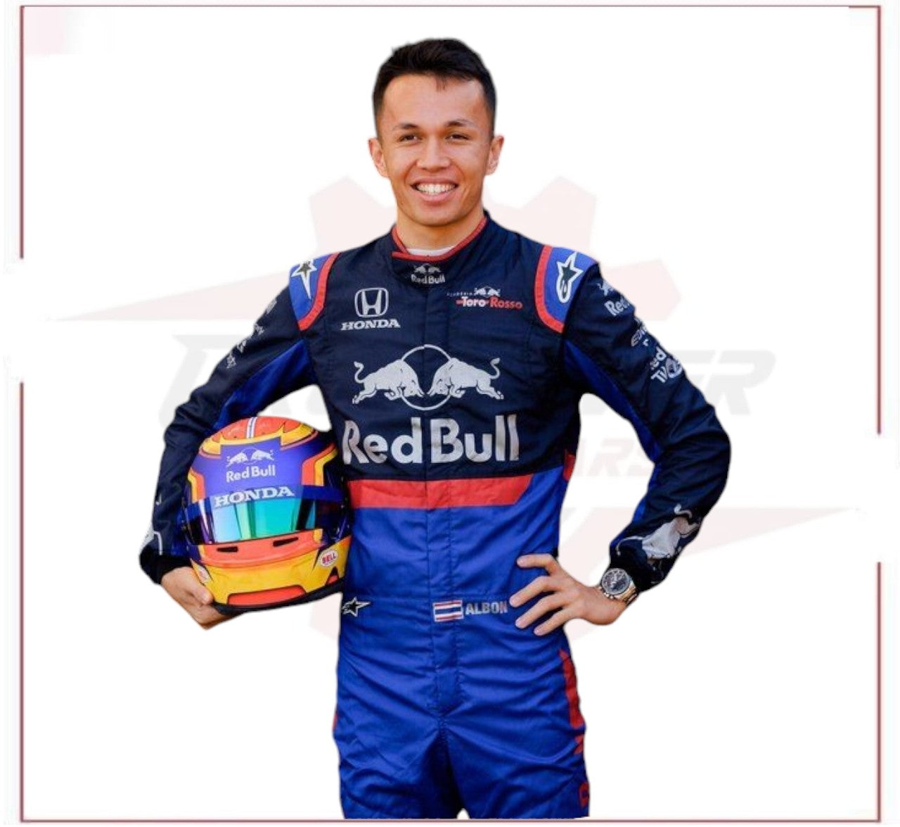 2019 Alexander Albon RedBull F1 Team Racing Suit