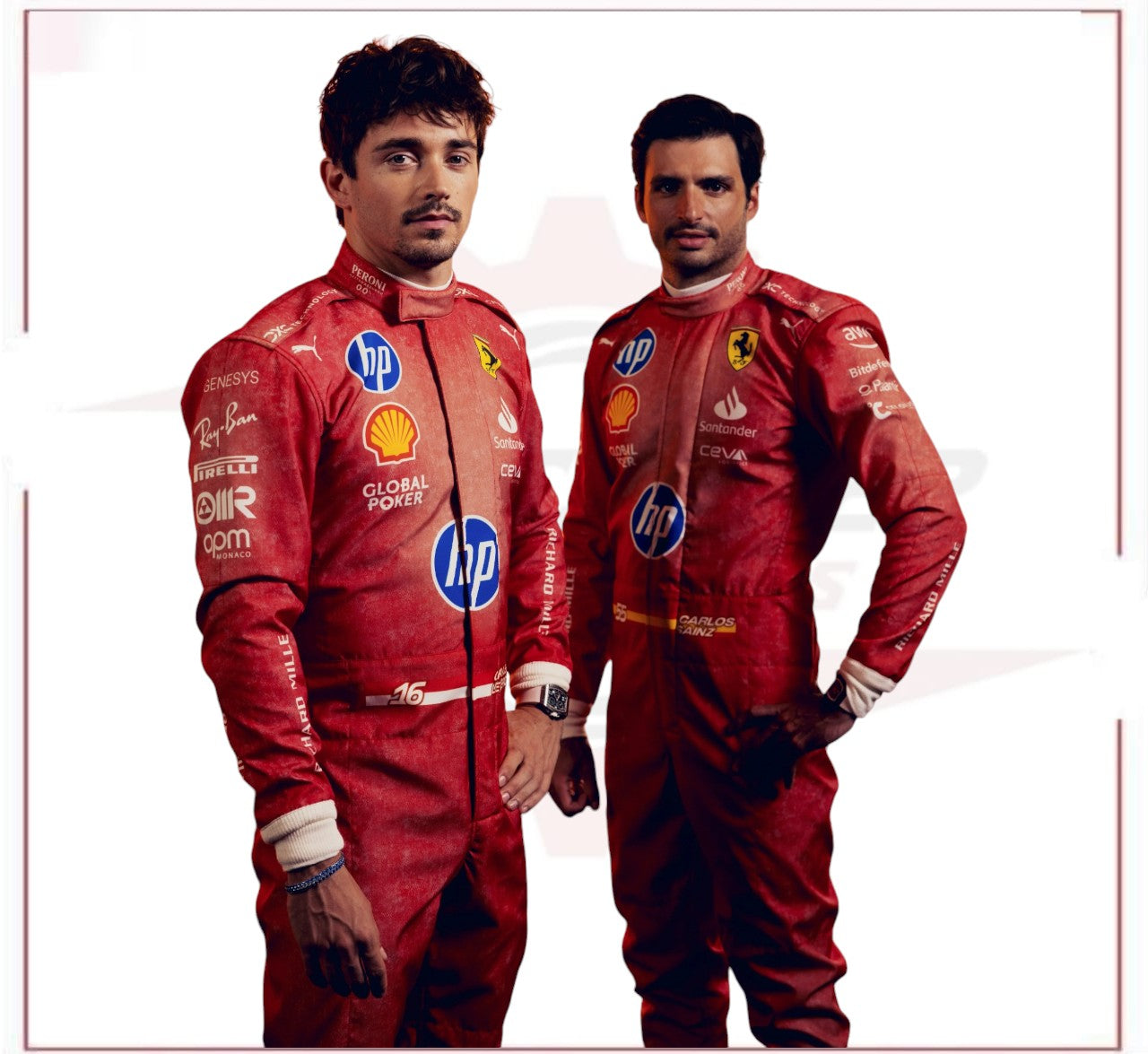2024 Carlos Sainz Scuderia Ferrari Las Vegas GP F1 Race Suit