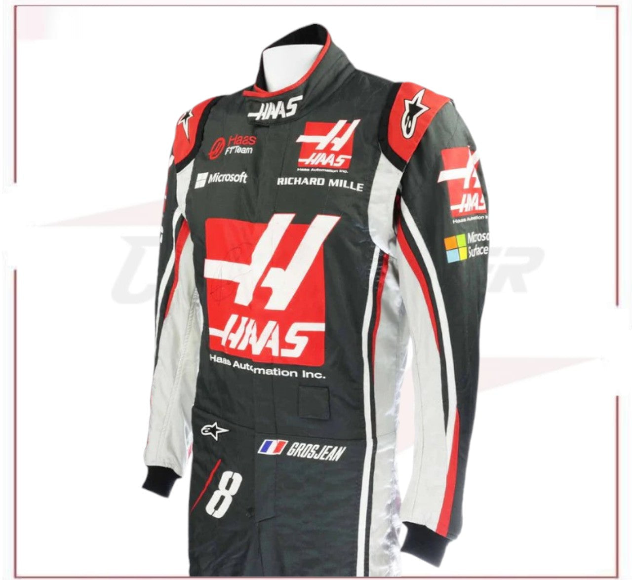 Romain Grosjean 2020 Race Used F1 Race Suit - Austrian GP