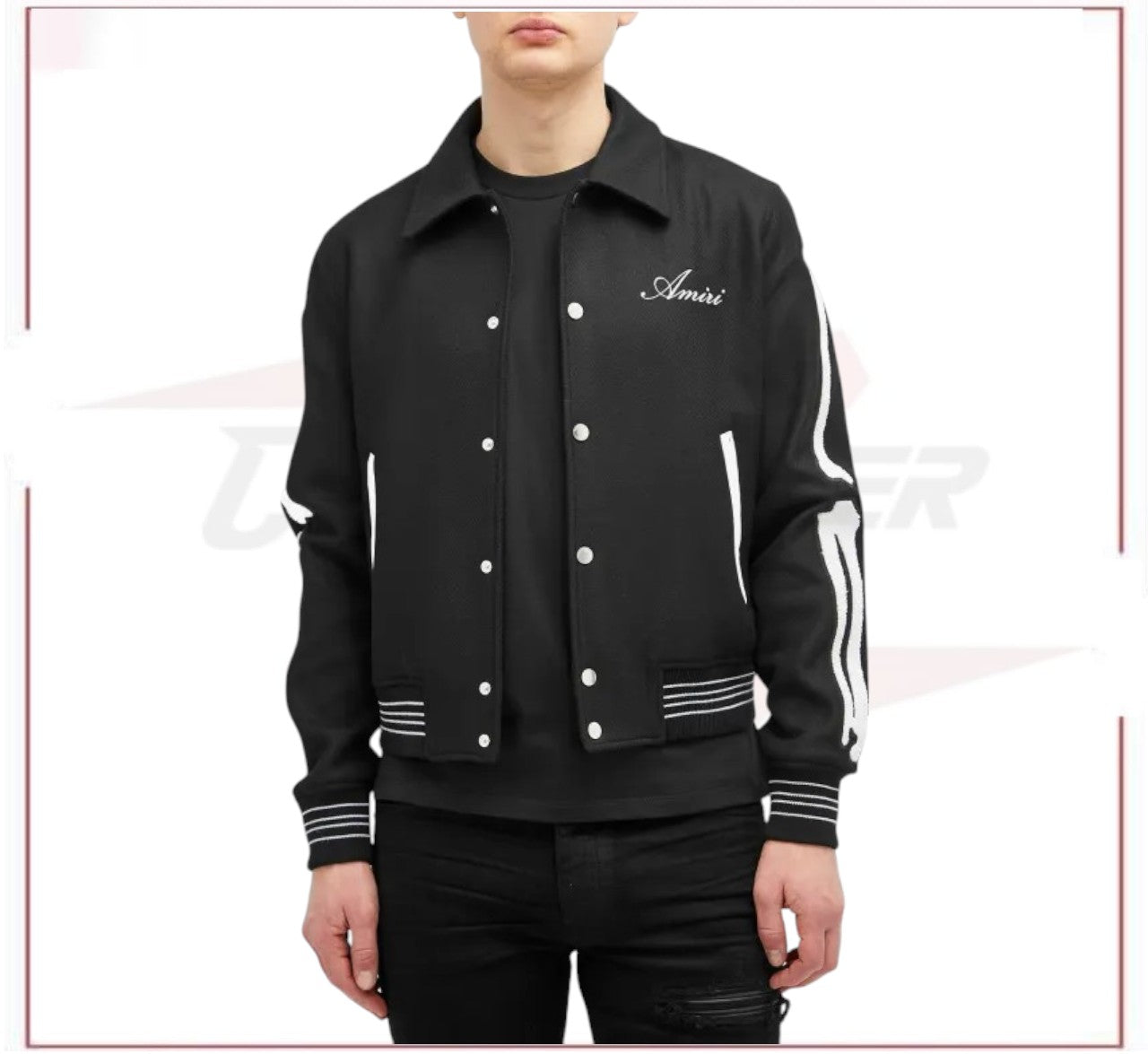 AMIRI Varsity Bones Jacket