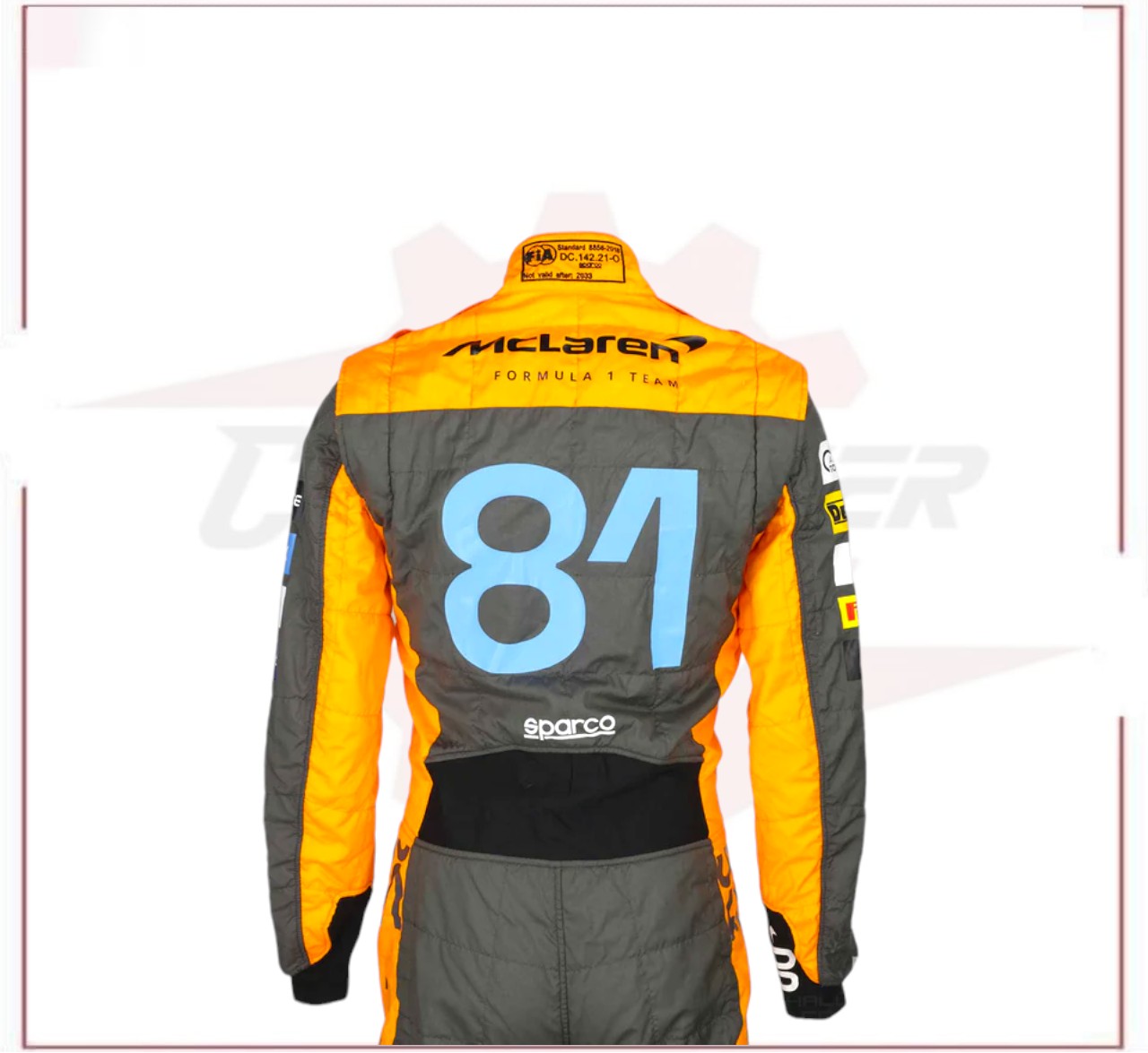 2023 Oscar Piastri McLaren Formula 1 Race Suit CROSSOVER RACEWEARS