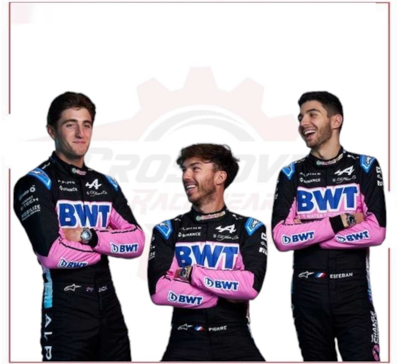 2024 BWT Esteban Ocon Alpine F1 Team Race Suit CROSSOVER RACEWEARS