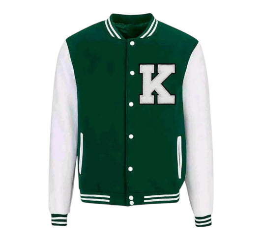 WHITE PATCH VARSITY JACKETS