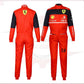 New Charles Leclerc 2022 F1 Ferrari Team Race Suit CROSSOVER RACEWEARS