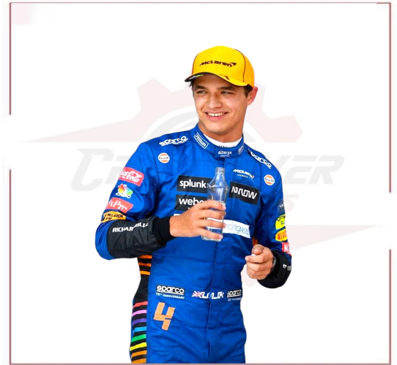 2021 Lando Norris McLaren F1 Racing Suit CROSSOVER RACEWEARS