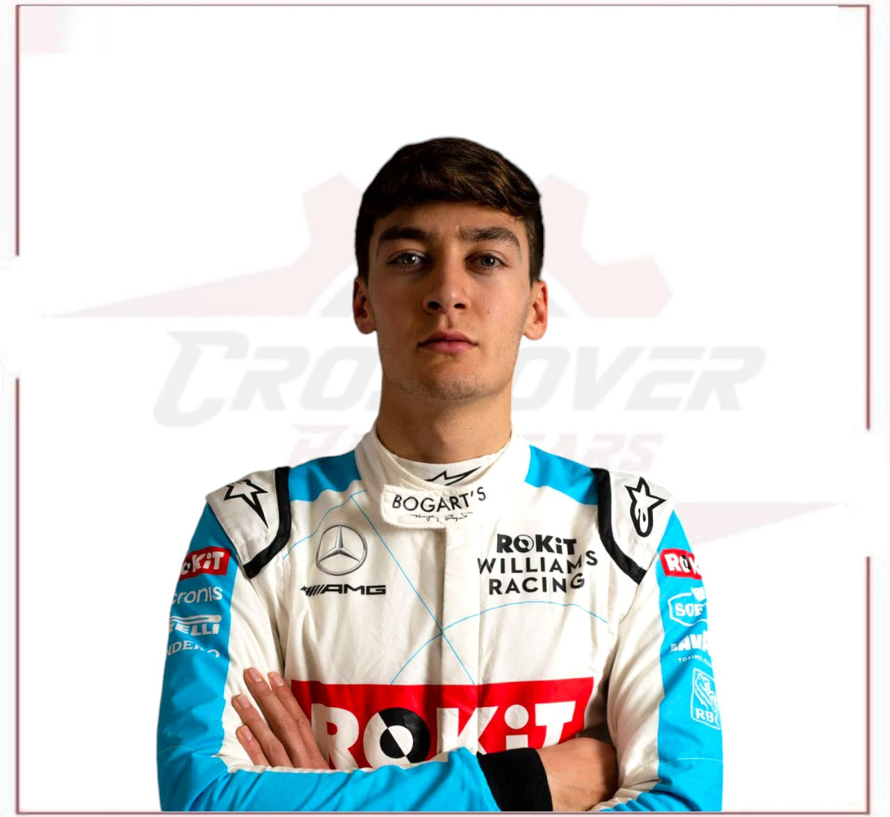 2019 George Russell Rokit Williams Racing F1 Race Suit CROSSOVER RACEWEARS