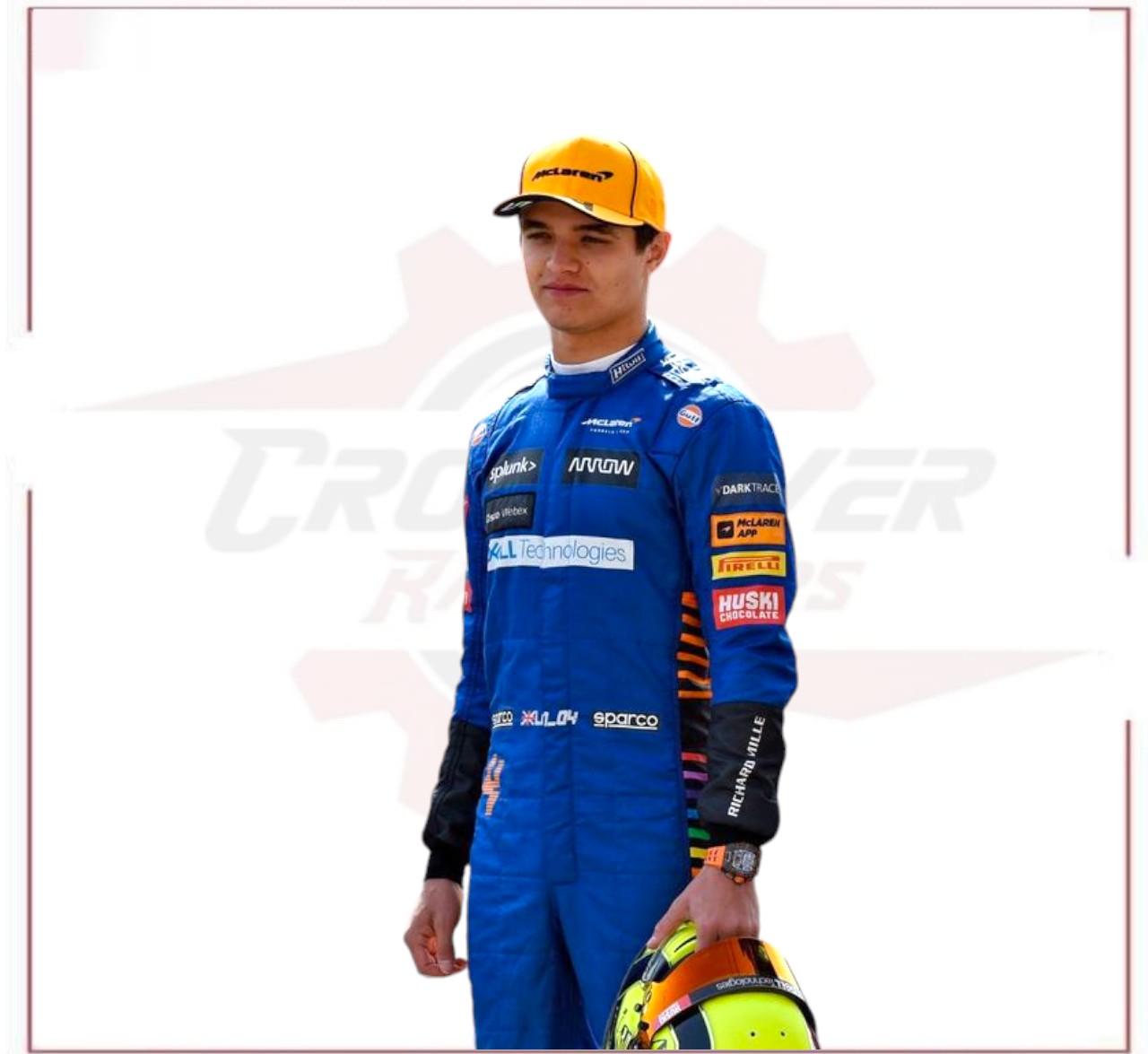 2021 Lando Norris McLaren F1 Racing Suit CROSSOVER RACEWEARS
