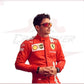 2021 Charles Leclerc Ferrari Racing Suit F1 Team Mission Winnow - CROSSOVER RACEWEARS 