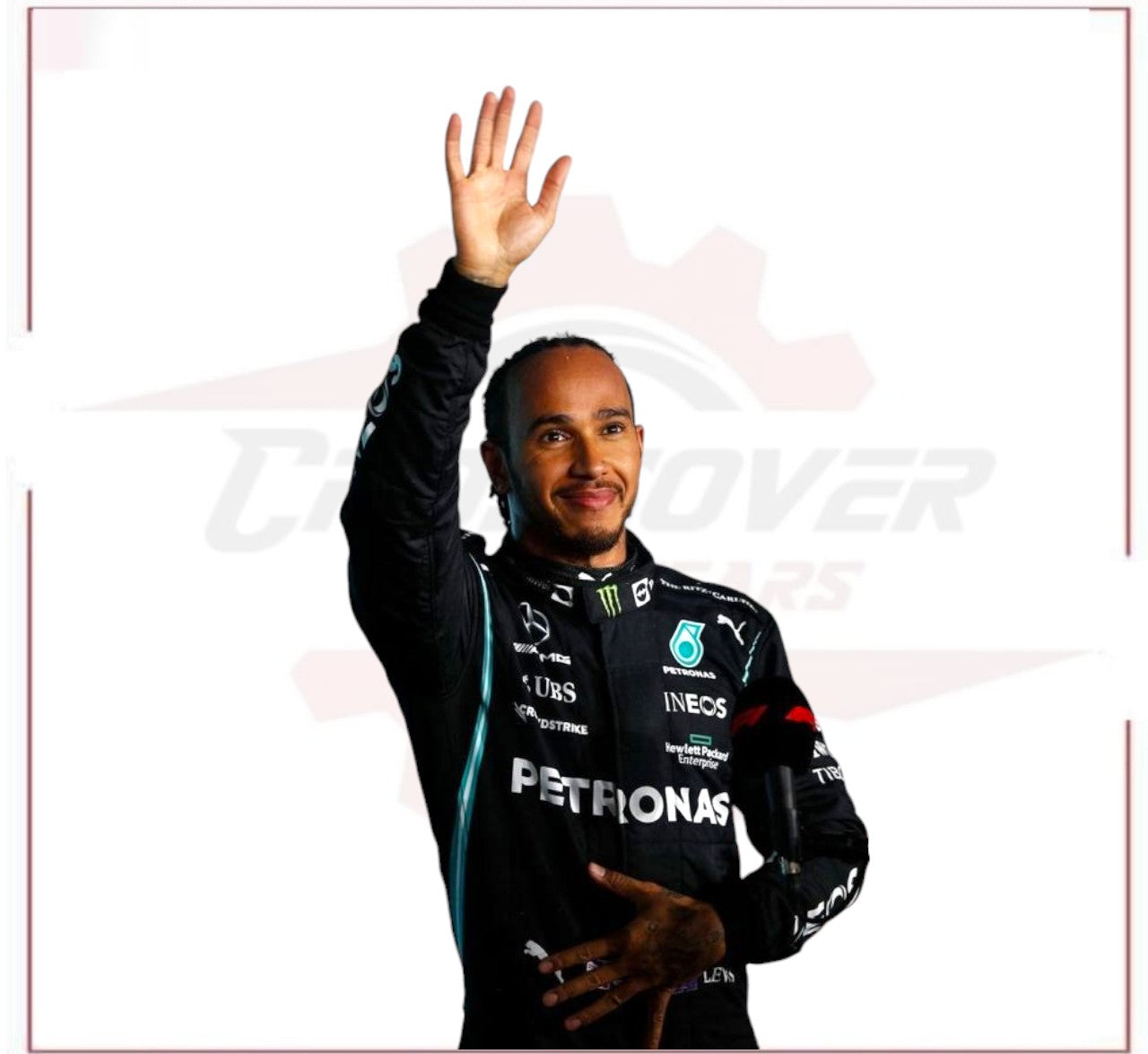 2021 Lewis Hamilton Mercedes F1 Replica Race Suit CROSSOVER RACEWEARS