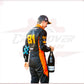 Oscar Paistri Mclaren 2023 New Race Suit in Singapore GP CROSSOVER RACEWEARS