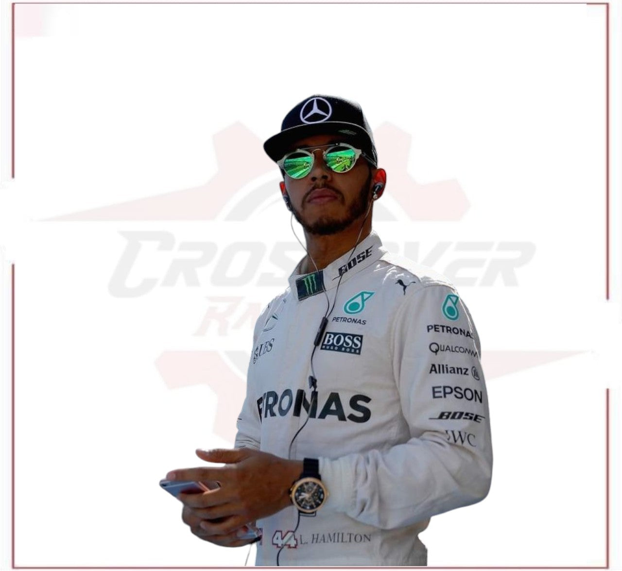 2017 Lewis Hamilton Mercedes-Benz F1 Racing Suit CROSSOVER RACEWEARS