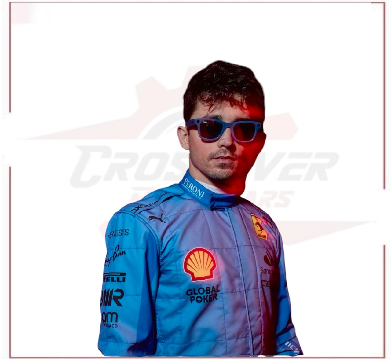 2020 Charles Leclerc Scuderia Ferrari F1 Miami Grand Prix Race Suit - CROSSOVER RACEWEARS 