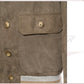 Polo - Men's Bomber Jacket in Genuine Mud Colored Suede Leather SE CROSSOVER RACEWEARS