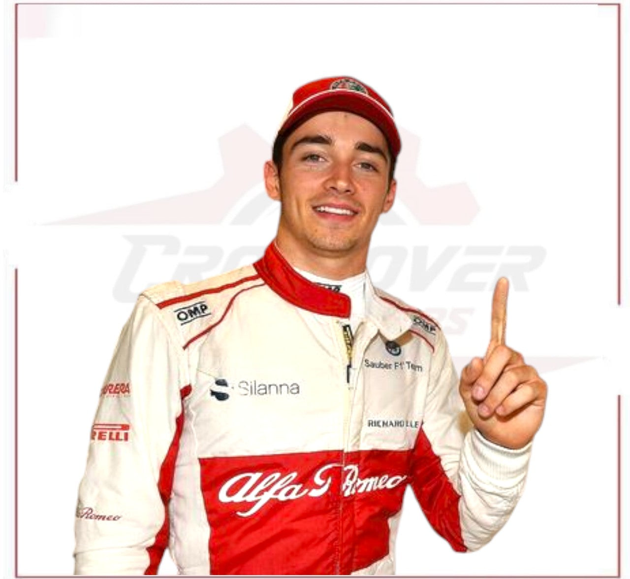 2018 Charles Leclerc Alfa Romeo Sauber F1 Race Suit CROSSOVER RACEWEARS