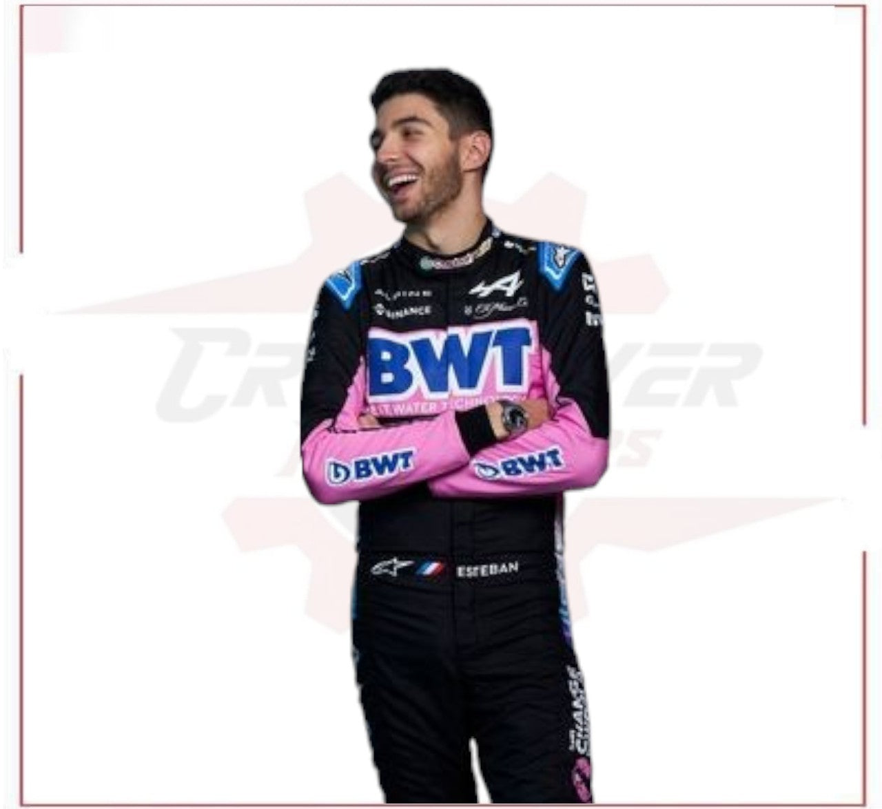 2024 BWT Esteban Ocon Alpine F1 Team Race Suit CROSSOVER RACEWEARS