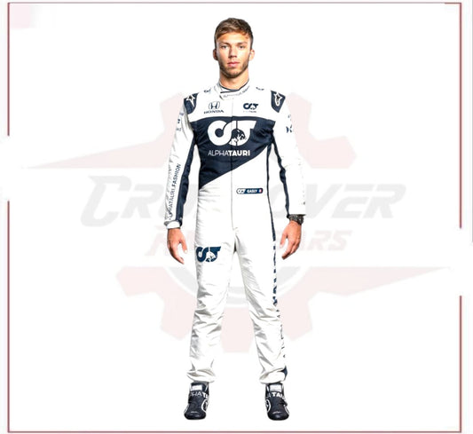 2021 AlphaTauri Pierre Gasly F1 Team Race Suit CROSSOVER RACEWEARS