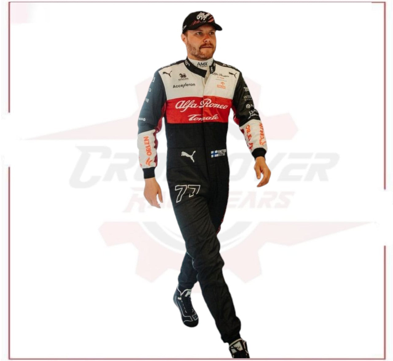 New 2022 Valtteri Bottas Alfa Romeo F1 Race Suit -  Miami GP