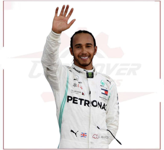 2018 LEWIS HAMILTON MERCEDES AMG F1 RACE SUIT CROSSOVER RACEWEARS
