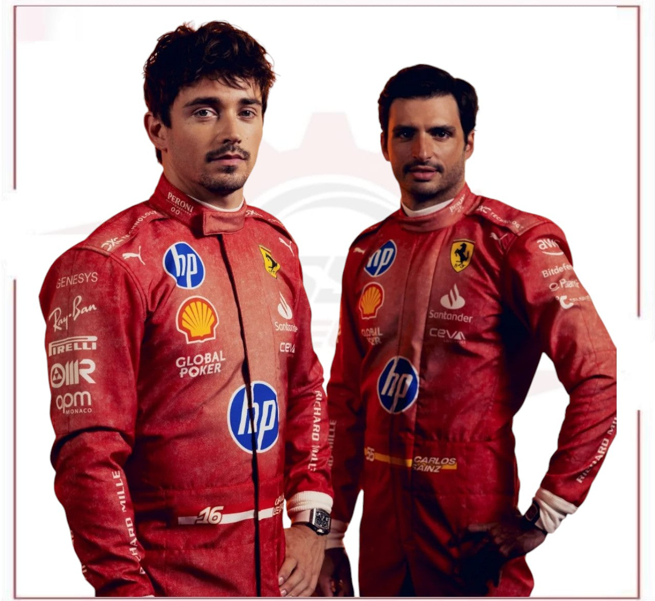 2024 Carlos Sainz Scuderia Ferrari Las Vegas GP F1 Race Suit