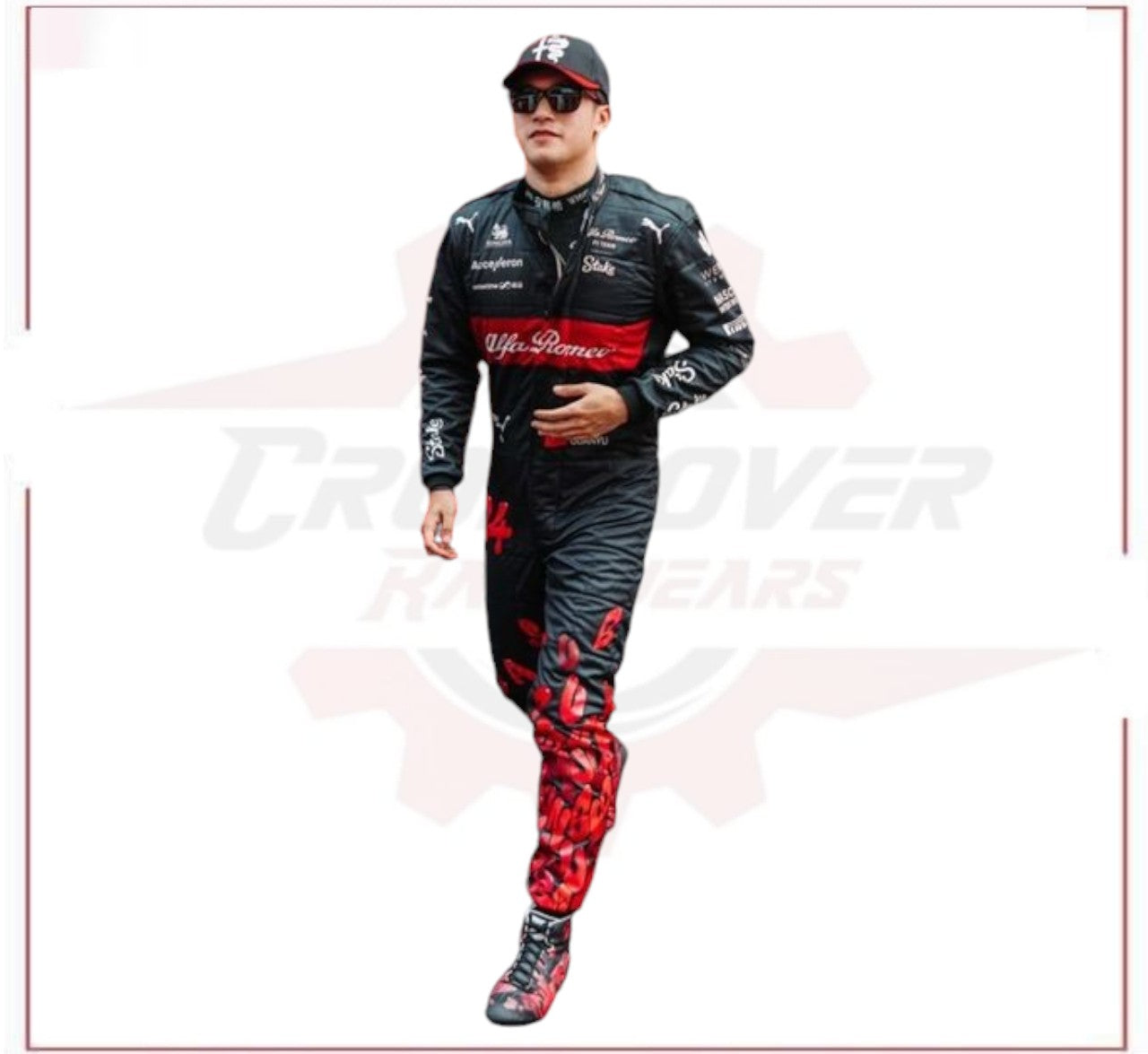 Zhou Guanyu Alfa Romeo F1 Team Stake Race Suit